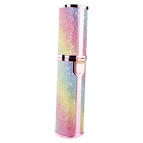 PartyKindom Depilador Eléctrico Mujeres USB Recargable Maquinilla Afeitadora y Recortadora de Ergonómico Ligero y Portátil y Facial