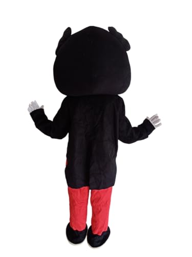 Image of BookMyCostume The Brave Friendly Mouse Cartoon Character Mascot Costume for Events | Adults | Full Size Adults