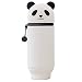 LIHIT LAB. PuniLabo Stand Up Pen Case (Pen Holder), Panda, 2.9 x 8.3 inches (A7714-6)