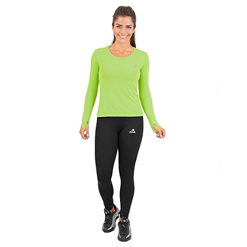 Camisa Running Performance G1 Uv50 Ls/hc - Muvin - Clr-400 - Verde - G