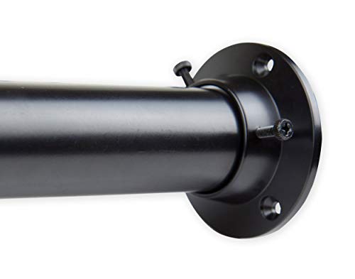 Rod Desyne 1.5" Premium Heavy Duty Adjustable Closet Rod with Socket Set, 28