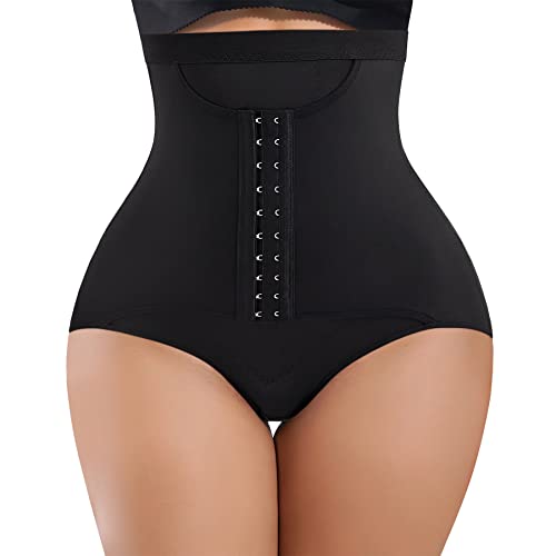 YERKOAD Womens Butt Lifter Panties Tummy Control Waist Trainer High Waist Stomach Body Shaper Girdle Slimming Underwear