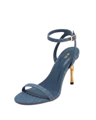 Image of JW PEI Women's Alivia Gold Metal Heel Sandals