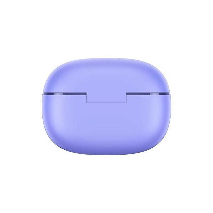 Image of Compatible with Realme T200 Lite Bluetooth Earbuds, Clear Calls, Quad Mic, Google Fast Pair (Aurora Purple)