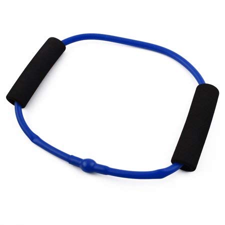 Balego Toning & Fitness Resistance Exercise Ring with Foam Handles: Extra-Heavy (Blue)