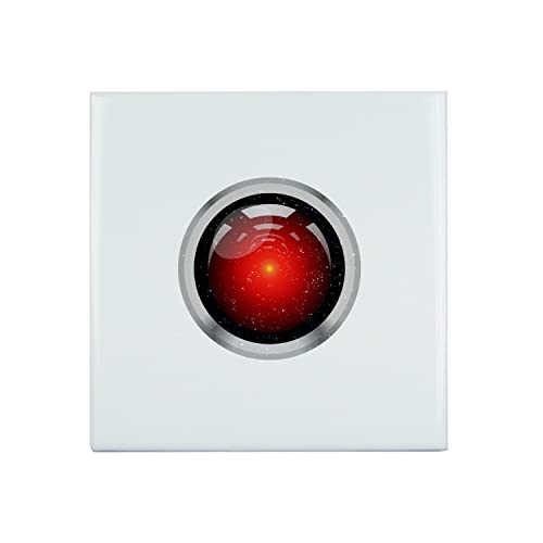 Fabulous Carreau Céramique Décoratif 20 x 20 cm - Hal 9000 Geek Espace Science Fiction Film