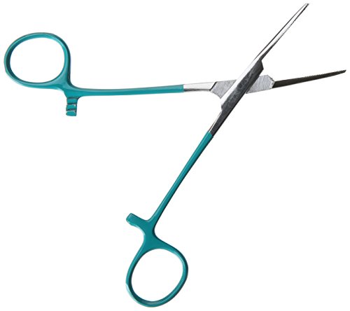 Prestige Medical Colormate Stainless Steel Kelly Forceps, Teal
