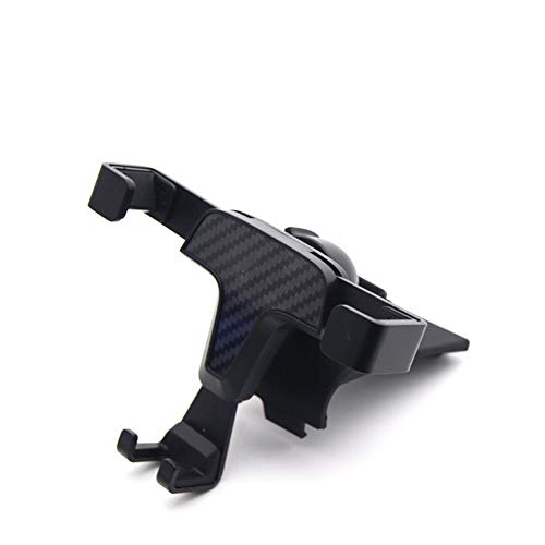Genericss Soporte para teléfono móvil RAV4 2014-2018, para rejilla de ventilación, accesorio de fibra de carbono Cover