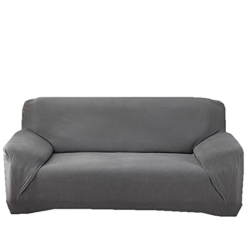 Housse de canapé élastique en tissu de peluche premium - Rendu élégant de salon