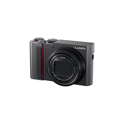 Panasonic Lumix DC-TZ200EF-S Compact - Cámara Digital Compacta (20,1 MP, 4864 x 3648 Pixeles, Mos, 15x, 4K Ultra HD, Gris) (Versión Importada)