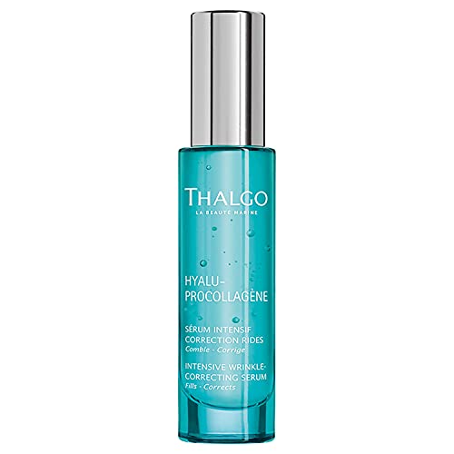 THALGO THALGO Marine Skincare, Intensive Wrinkle-Correcting Serum, Hyaluronic Acids and Marine Pro-Collagen Serum for All Skin Types, 30 ml, 1.01 fl. oz.
