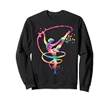 Gimnasta con banda para niñas y niños gimnasia rítmica Sudadera