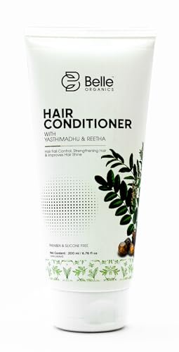 Belle Organics Hair Conditioner with Yashtimadhu & Reetha | Nouri...