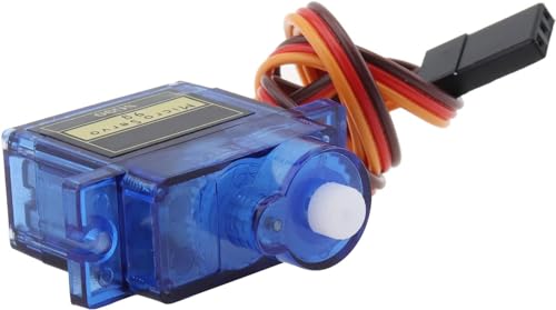 Image of REES52 2 Pack SG90 Micro Servo Motor 9G Mini Servo Kit for RC Robot Arm /Hand /Control with Cable (Control Angle 360 Degree)