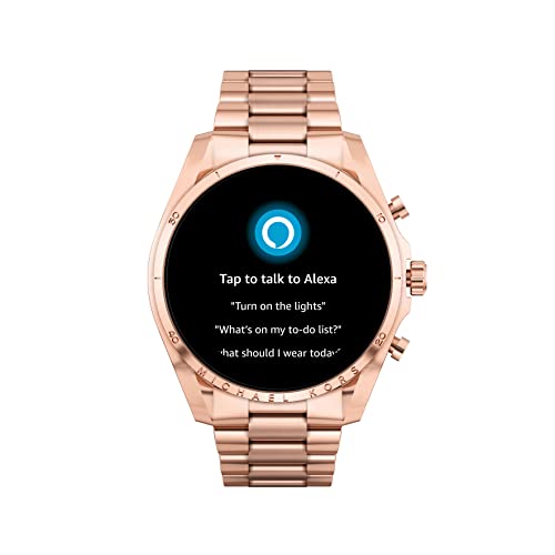 Michael Kors Gen 6 Bradshaw Stainless Steel Smartwatch Fitness Tracker , Rose Gold Tone-Mkt5133V #TOP5