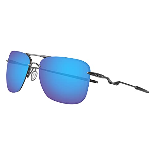 Image of Blue Mirror Tailhook Lenses Replacement for Oakley Sunglass OO4087 Polarized