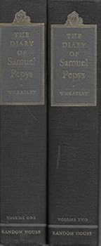 Hardcover THE DIARY OF SAMUEL PEPYS 2 VOLUMES Book