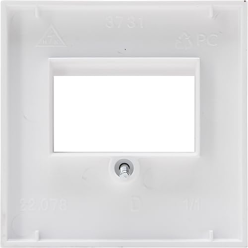 Kopp HK07 cache TAE blanc mat pour harmoniser vos prises de salon - 4