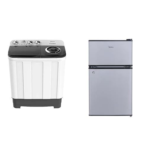 Lista de lavadora hisense 11kg al mejor precio. 44 Hisense. WSA1102PCN Lavadora Semiautomatica Doble Tina 11 Kg BlancoGris + Midea MDRT87CCDLS Frigobar dos puertas Lake Silver 34 Pies Cubicos