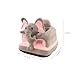 HEVOY Baby Seat for 3-24 Month, Infant Back Support Floor Chair, Plush Cartoon Animals Baby Sofa, Toddler Floor Seater for Sitting Up, Portable Activity Seat for Babies (Elephant)