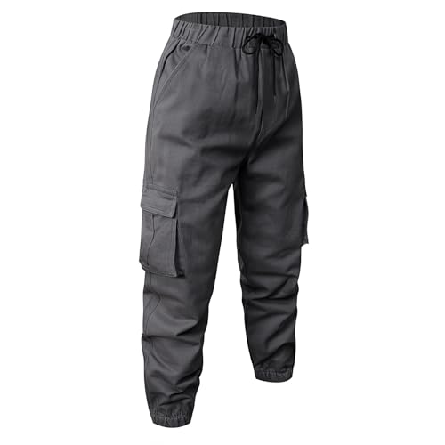 Generisch Pantalones cargo para hombre, estampado de camuflaje, pantalones térmicos, pantalones de invierno, pantalones de senderismo, pantalones de correr, multibolsillos, perneras con diseño