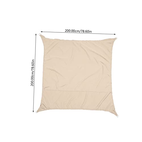 Installation facile et stable pour voile d'ombrage Toddmomy