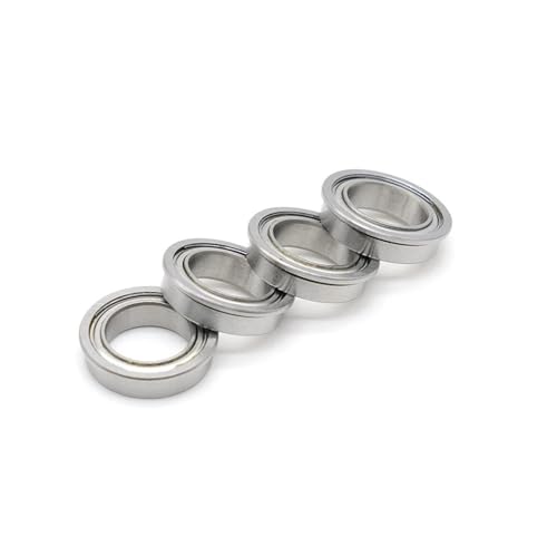 Roulement à billes F6805ZZ haute précision 25x37x7 mm en acier durable avec bride
