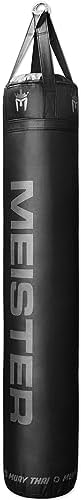 Meister 110lb Filled Muay Thai Heavy Bag - 6ft Professional Kicki...