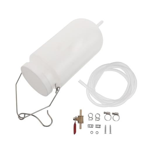 Abaodam Extractor Manual de Fluidos para Motocicleta con Bomba de Sifón de 1l, Manguera Auxiliar de Plástico y Abrazadera, Herramienta de Transferencia de Aceite para Viajes y Taller