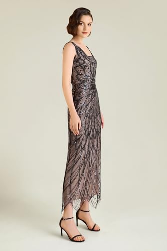 BABEYOND Formal Dresses for Women - Evening Gown with Symmetrical Pattern Cocktail Party Dresses2