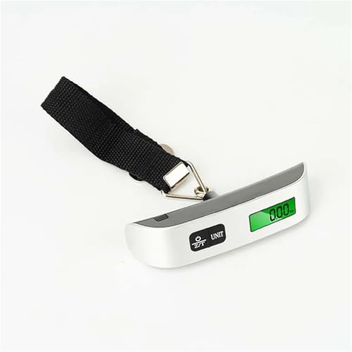 Portable 50KG Handheld Digital Scale - Mini Hanging Weighing Scale for Travel, Outdoor Adventures, and Home Use - Lightweight, Compact Design for Easy Carrying