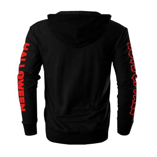 Smooyfan HOODIE-918 The Boys Of Fall Hoodie Men Halloween Horror Movies Hoodie Novelty Graphic Pullover Hooded Sweatshirt 3Xl Black thumb #3