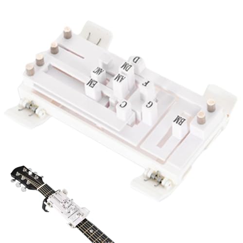Entraîneur d'accords de guitare acoustique pour débutant avec système d'apprentissage à un bouton