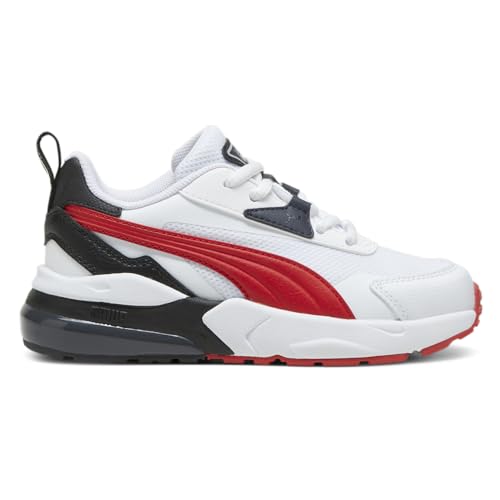 PUMA Kids Boys Vis2k Lace Up Sneakers Shoes Casual - White - Size 12.5 M