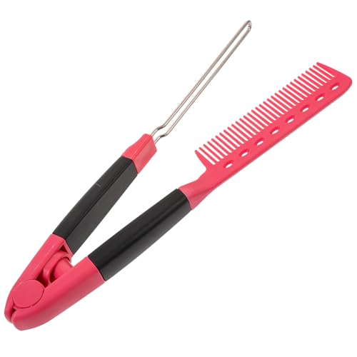 Peine para alisar cabello V-shaped FOMIYES miniatura 1