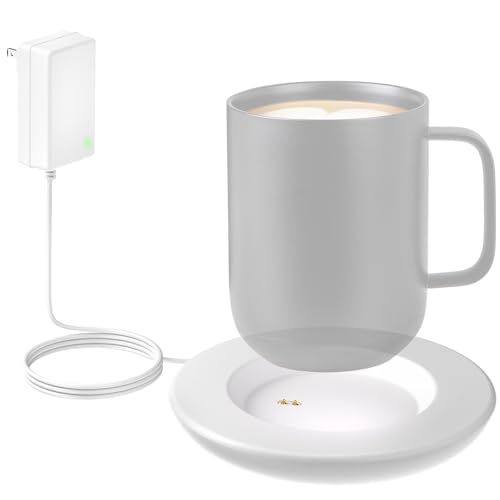 Charging Coaster 2 Compatible with Temperature Control Smart Mug 2 and 1 FEFAIA Mug Charger Wireless Charging Dock Base for Temperature Control Smart Travel Mug Accessories White