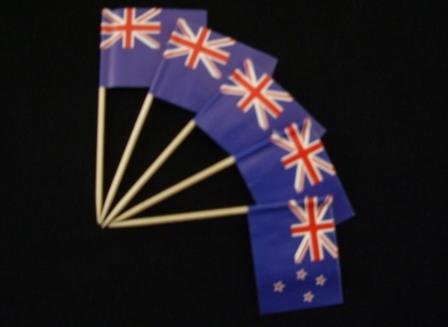 Preisvergleich Produktbild Everflag Zahnstocher : Neuseeland 50er Packung