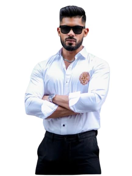 Imported Satin Shirt for Men | Premium Smooth & Shiny Fabric | Formal & Casual Wear | Long Sleeve Party & Office Shirt | Comfortable & Stylish Men’s-picture-35