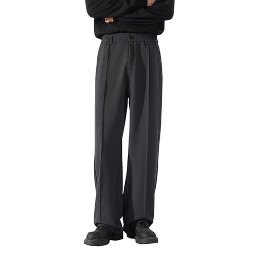 Pantalon de travail homme plissé et élastique pour le bureau