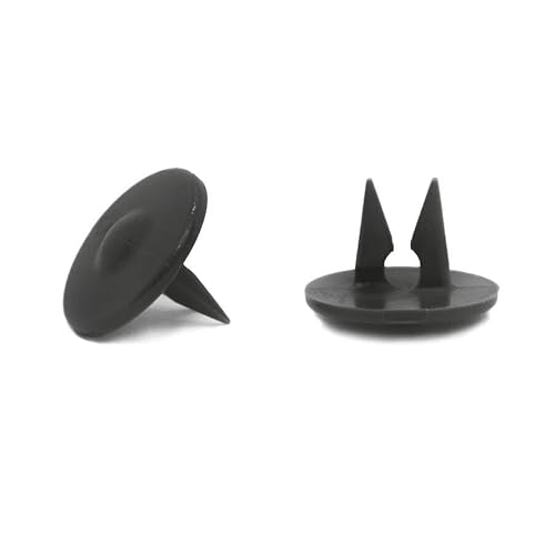 Clips Rapide Gris Anthracite/Noir/Vert de fixation pour Brise-vue sur Panneau de grillage rigide de 4 et 5 mm x 50 ou x 100 (100, Gris Anthracite)