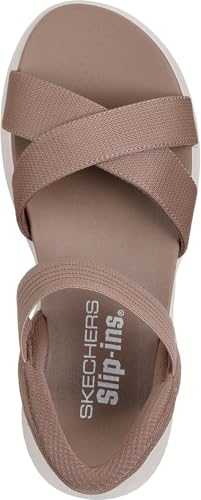 Skechers - Womens Ultra Flex 3.0 - Never Netter Slip On Shoes, Color Mocha, Size: 10 M US2