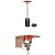 EAST OAK 50,000 BTU Patio Heater with Sand Box, Patio Heater Reflector Shield for Extra Heat Reflecting Power, Enegy Saving and Directional Heating