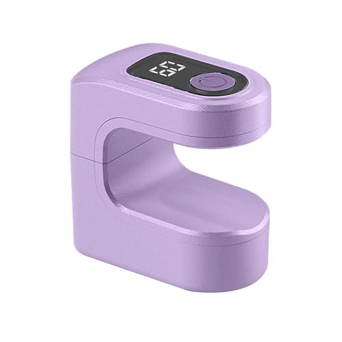 Nankoyal Lámpara de uñas pequeña, lámpara de uñas recargable por USB, luz de curado de uñas portátil con 2 modos de sincronización para viajes y salón de manicura en casa