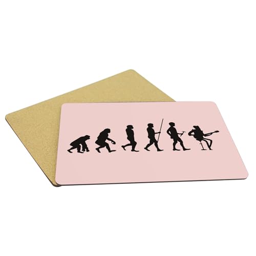 Sets de table liège contre les rayures et taches, napperons souples rose grand format