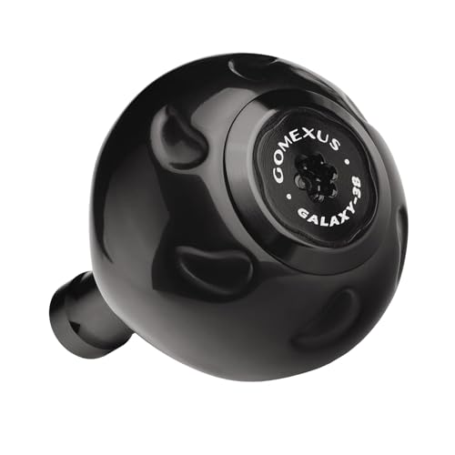 ゴメクサス T41 リールハンドルノブ チタン製 ダイワ (Daiwa) タイプ S シマノ (Shimano) タイプ A ツインパワー レガリス ヴァンキッシュ ハンドル 交換用 41mm ノブ スピニングリールとベイトリール対応 青物 海釣り パワーゲームのサムネイル