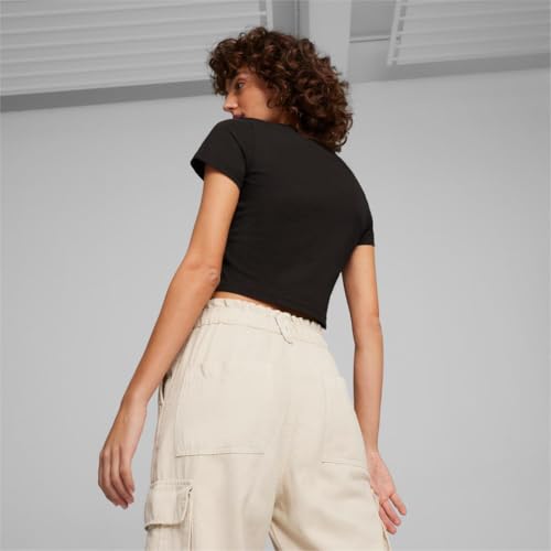 PUMA Camiseta feminina padrão F1 ESS Baby