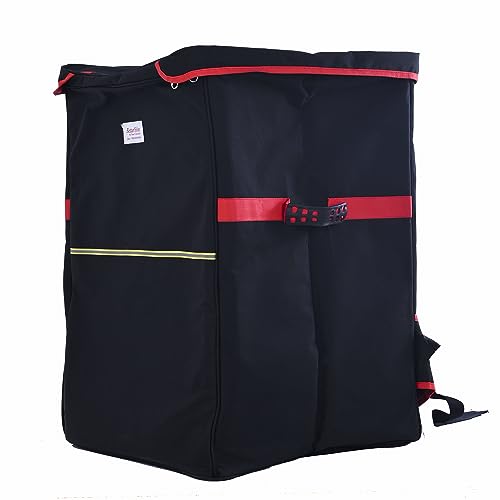 Image of Black Grocery /Courier /Parcel /Logistics /Ecommerce Delivery Bag,150 Litre Capacity Waterproof,28 * 20 * 18 Inches Size for Delivery Purpose