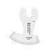 Imperial Blades One Fit? 2-1/2" Diamond Grit Segment Boot Blade, 1PC, Multi