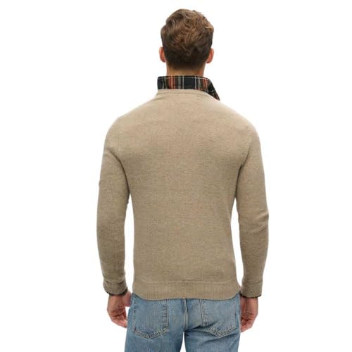 Pull en maille Superdry Essential Slim-Fit Crew Jumper Hommes