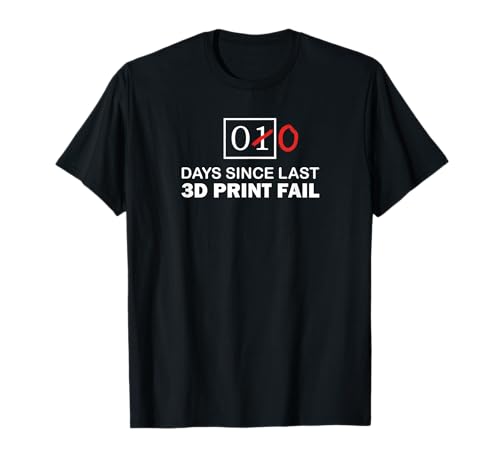 Funny 3D Printer Joke 3D Print For Men Women Gift T-Shirt